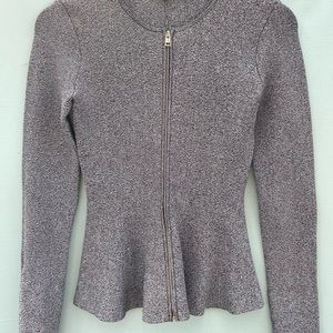 Theory Marled Peplum Jacket
